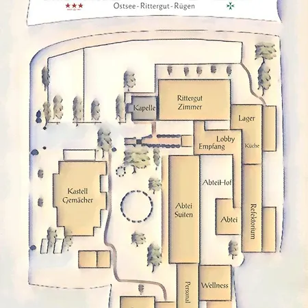Binzhotel-ordenskapelle - Ostsee-rittergut-ruegen 3* ビンツ